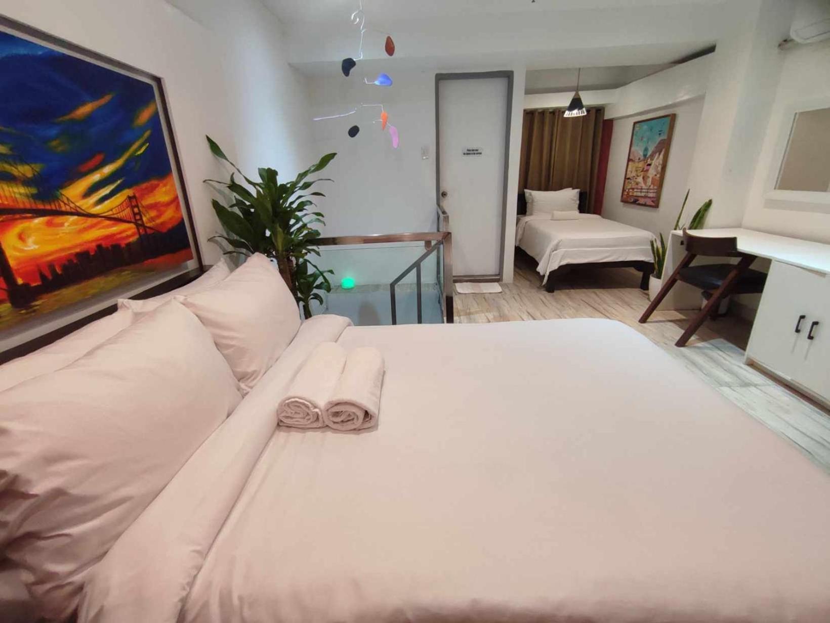 L1 Twin Bed Staycation In Bonifacio Global City Manila Exterior foto